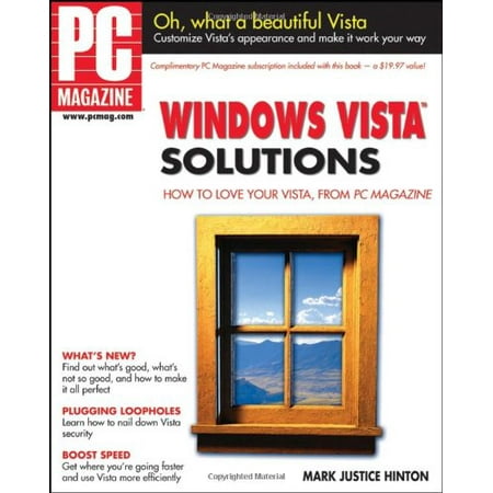 PC Magazine Windows Vista Solutions (Best Firewall Windows Vista)