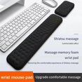 thumbnail image 5 of Ergonomic Wrist Pad Mouse and Keyboard Protection Rest Pad Massage Texture for PC Laptop Gaming Keyboard Mouse A, 5 of 5