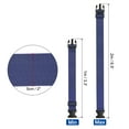 thumbnail image 2 of 2" x 6.5' Luggage Strap Polyester Adjustable Suitcase Belt for Travel Packing Bag Closure Identify, Dark Blue 4 Pack, 2 of 6