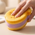 thumbnail image 4 of 2026 Giant Dumpling Squishy Toys Mystery Box, Large Soft Squishy Dumpling Stress Ball, Adult Decompression Sensory Squeeze Fidget Toy with Steamer, Rainbow Anxiety Relief Goodie Bag Fillers, 4 of 5