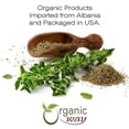 thumbnail image 3 of Organic Way Dried Oregano Leaf Cut & Sifted (Origanum vulgare) - European Wild-Harvest | Organic & Kosher Certified | Vegan, Non GMO & Gluten Free | USDA Certified | Origin - Albania (1LBS / 16Oz), 3 of 4