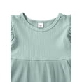 thumbnail image 3 of Vestido De NiñAs Con Volantes Sin Mangas Vestidos De Punto, 3 of 5