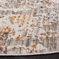 thumbnail image 3 of SAFAVIEH Princeton Lorelle Distressed Area Rug, Ivory/Grey, 6'7" x 6'7" Round, 3 of 8
