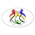 thumbnail image 1 of CafePress - 2 RLS Sticker - Sticker (Oval), 1 of 1