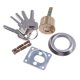 thumbnail image 1 of HONMEET De Cerradura De Borde Compatible Con Cerraduras Tipo Nightlatch Con Anillo Y, 1 of 8
