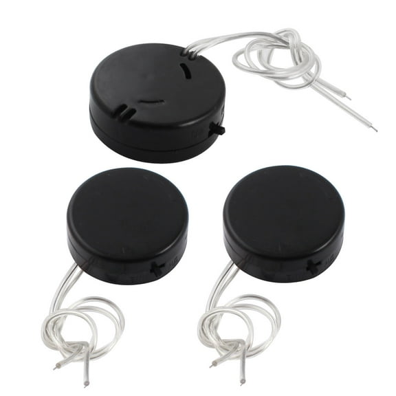 Unique Bargains 3pcs 2 x CR2032 Coin Button Cell Battery Holder Case Container Box