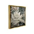 thumbnail image 4 of Stupell Industries Traditional Curving Flowers Botanical & Floral Painting Gold Floater Framed Canvas Art Print Wall Art, 25 x 25, 4 of 10