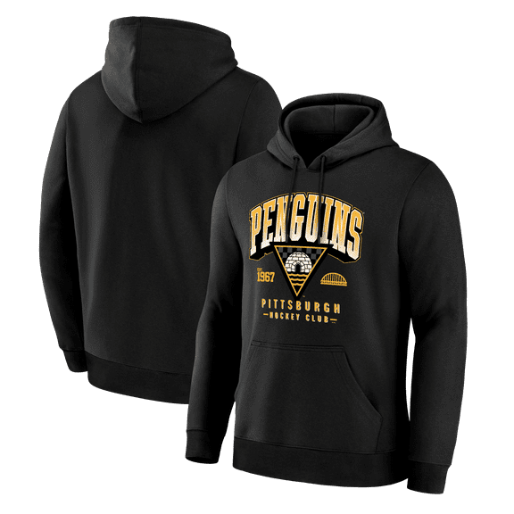 Men's Fanatics Black Pittsburgh Penguins Legacy Hoodie