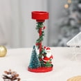 thumbnail image 4 of Christmas Tree Tea Light Holder for Decorating Dinning Wedding Metal Santa Snowman Reindeer Candle Holder Fireplace Table Decoration, 4 of 5