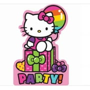 Amscan Hello Kitty Rainbow Party Invitations (8pc Set) Novelty Character Party Supplies