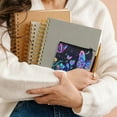 thumbnail image 4 of SEANATIVE Hippie Floral Butterfly Sanitary Napkin Storage Bag for Women Portable Period Bag for Girls Sanitary Pads Pouches with Zipper Easy to Clean Period Gifts for Girls, 4 of 7