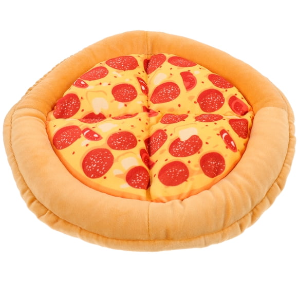 Cat de gato para dormir para gato juguete chillido tibio tibio gato pizza juguete gato gato sleep tat bed de gato