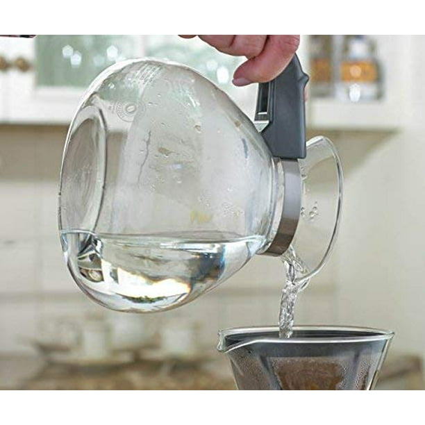 Glass Stovetop Kettle, Whistling, German Borosilicate, 12-Cup, Heat  Resistant, Tea - Walmart.ca