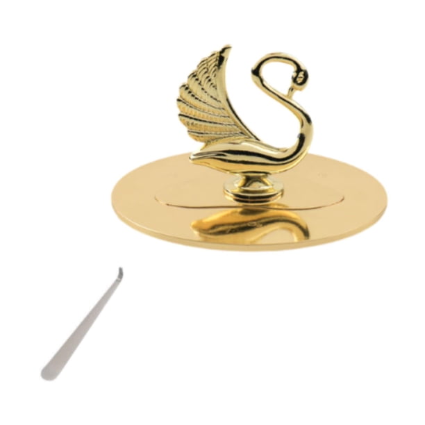 Tapa de vela, accesorio para velas, resistente al viento, para sala de estar Cisne alto 49cm