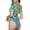 Rainbow Glitter, variant on Rainbow Wings Majestic Dragon Womens One Piece Swimsuits Modest Tummy Control Bathing Suits Lace Up Slimming Swim Suit-Small
