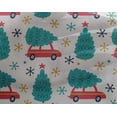thumbnail image 5 of oneOone Georgette Viscose Teal Green Fabric Tree Diy Clothing Quilting Fabric Print Fabric By Yard 42 Inch Wide, 5 of 6
