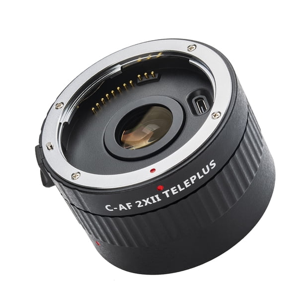 Extensor teleconvertidor 2XII Amplificador de teleconversor Lente de montaje de enfoque automático para Canon EOS EF Lens para Canon EF lente 5D II 7D 1200D 760D 750D DSLR Cámara Viltrox Extensor de teleconvertidor