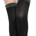 thumbnail image 3 of Overnight Slimming Compression Socks Stretchy Thigh High Socks for Women, 3 of 3