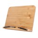 thumbnail image 3 of Soporte de madera para libros de cocina, soporte de bambú para libros, bandeja plegable para libros, soporte de bambú para libros, rendimiento sólido, 3 of 12