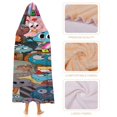 Ama_zing World of Gumba_ll Novel Anime Wearable Blanket Soft Hooded