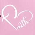 thumbnail image 5 of Wild Bobby Heart Made Of Faith Inspirational/Christian Men Graphic Tee, Light Pink, Large, 5 of 5