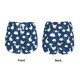 thumbnail image 3 of Balery Cute Goose On Blue Sky Pantalones cortos deportivos para mujer con forro y dos bolsillos, elásticos, para entrenamiento, gimnasio, yoga-XX-Large, 3 of 7