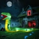 thumbnail image 2 of Decoración inflable DomKom Halloween Snake de 3,9 m con LED, 2 of 6