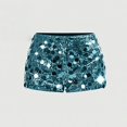 thumbnail image 7 of Sequin Shorts for Women Glitter Sparkly High Waisted Party Mini Shorts Summer Fashion Slim Fit Hot Shorts Clubwear, 7 of 7