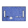 thumbnail image 2 of Whosucclay Blue Tie Dye Pattern Towel Shields, Non-slip Convenient Fold-Away Design Blanket for Most 2 Seats 4-Pocket Storage Golf Cart Seat Cover, 52.36 x 32.28 inch, 2 of 7