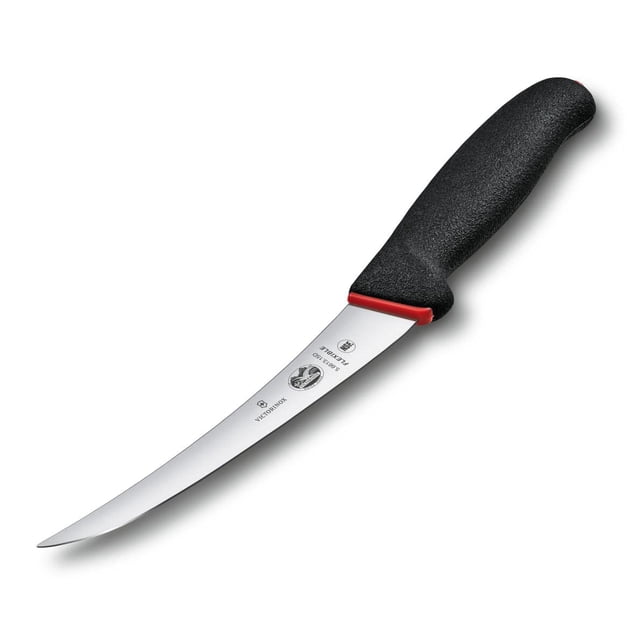 Cuchillo para deshuesar cocina Victorinox de 6 cm, hoja curva, doble agarre