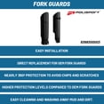 thumbnail image 5 of Polisport 8399300003 Full Wrap Lower Fork Guard - Black, 5 of 9