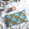 thumbnail image 6 of Kdxio Cotton Pillow Cases 16"x24" Pillowcases,Soft and Breathable Bedroom Pillow Cases-Sunflowers, 6 of 8