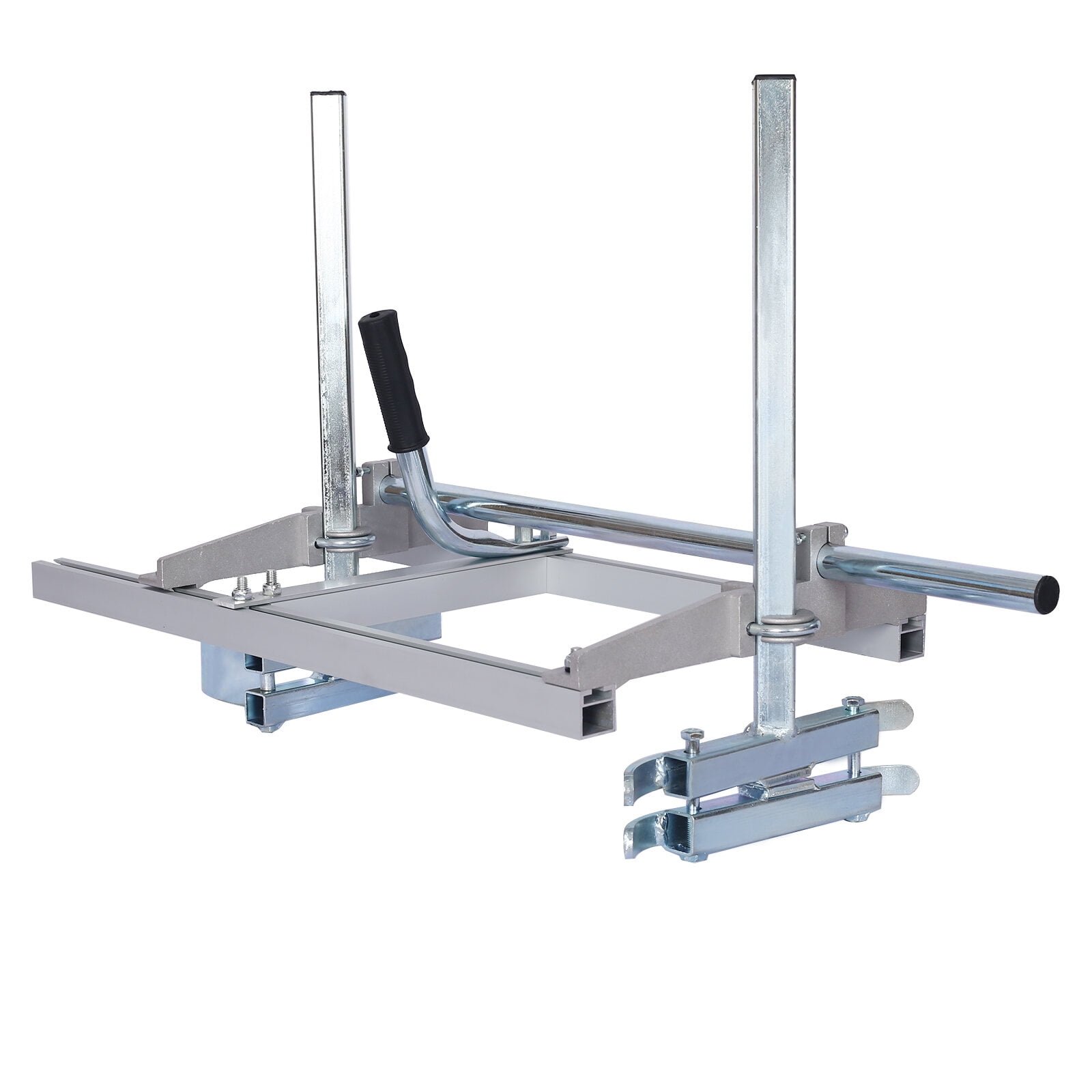 , chainsaw mill Portable Chain Saw Mill Aluminum Steel Planking Lumber,Planking Milling Bar Size 14-24", Silver ,Aluminium ,