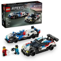 LEGO Speed Champions BMW M4 GT3 & BMW M Hybrid V8 Building Toys - Race Car Toys for Kids, Boys & Girls, Ages 9 - Gift for Christmas - W/ 2 Minifigures - 76922
