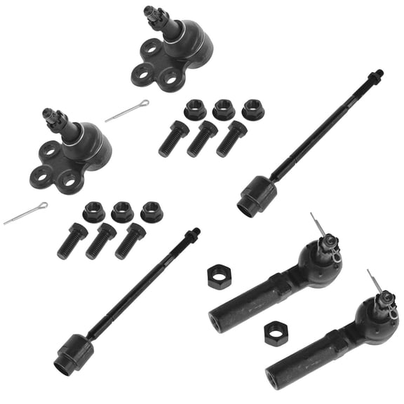 TRQ Front Lower Ball Joint & Tie Rod 6pc Kit for Buick Chevy Olds Pontiac PSA59019 Fits select: 2000-2013 CHEVROLET IMPALA, 2014-2016 CHEVROLET IMPALA LIMITED