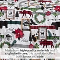 thumbnail image 2 of Southshore Fine Linens White Christmas Reversible Comforter Set, 100 GSM Double-Brushed Microfiber Holiday Bedding, 1 Comforter and 2 King Pillow Shams, King/California King, 2 of 12