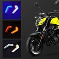 thumbnail image 3 of Motorcycle Modified Accessories Dual-Color Flowing Angel Signal 12V Turn, 3 of 8