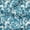 Aqua Blue Fusion Floral, variant on ARDEN Outdoor Foam Deep Seat Cushion (2-Pack), 22x24, Premium High-Density Foam, Never Flattens, Weather-Proof for Patio Chair Sofa Couch, Black Cabana Stripe