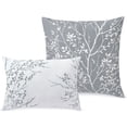 thumbnail image 3 of Spirit Linen Home Foliage Print Microfiber Comforter Set (6-Piece), 3 of 8