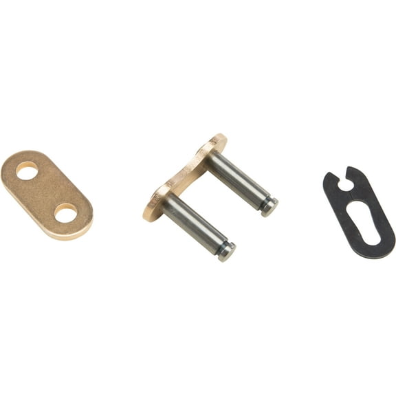 Fire Power Motorbike Master Chain Link for 530FPH-SPJ/G Gold-Painted Standard 530 Bike Roller Chain with Clip Type Connection | Motorcycle & Powersport Parts