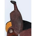 thumbnail image 6 of 15 In Comfytack Western Horse Barrel Racing Trail Pleasure American Leather Saddle Tack Set With Reins Brown, 6 of 8