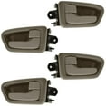 thumbnail image 4 of TRQ Exterior Interior Door Handle Bezel Tan Kit Set for Toyota Camry New DHA65789, 4 of 5
