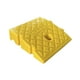 thumbnail image 1 of Rampa de acera para vehículo, rampa de entrada para vehículos con superficie texturizada, portátil para Altura 7 cm amarillo, 1 of 9