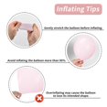 thumbnail image 3 of Set de globos Padeady Blush Pink, 50 unidades, 30 cm, con cinta, 3 of 8