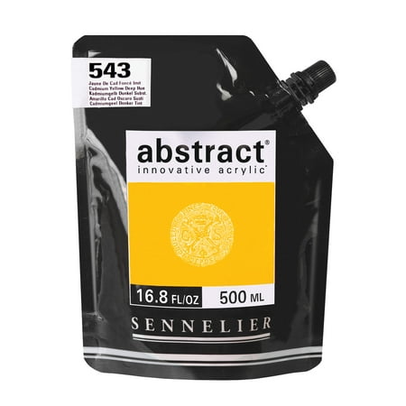 UPC: 3046450041825 | Sennelier Abstract Acrylics Satin 500ml Cadmium Yellow