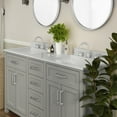 thumbnail image 5 of Flash Furniture Ffir37577 60" Free Standing Double Basin Vanity Set - Grey, 5 of 7