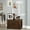 Rustic Brown, variant on Dextrus 2-in-1 Cat Tree with Litter Box Enclosure,53.5" Large Modern Cat Condo with Scratching Posts, Perch, Food Station, Hammocks, Scratch Post, White