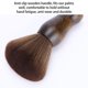 thumbnail image 4 of Cepillo Suave Para El Cuello De Peluquero, Cepillo Para El Polvo Para La Cara, Mango De Madera De Fibra Súper Fina, Cepillo De Limpieza Para Corte De Pelo, Cepillo Para El Cuello De Peluquería Monstrate CE001811-00, 4 of 7
