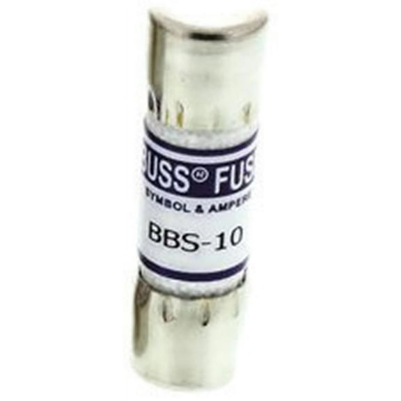 Bussmann BBS10, 10 Amp (10A) 600V Midget Fast Acting Fuse