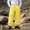 Yellow, variant on Njagoc3 Men's Wide Leg Cargo Joggers, Parachute Pants with Drawstring Cuffs, Elastic Waist Multi Pocket Relaxed Fit Streetwear Track Trousers,Hot Pink,XS